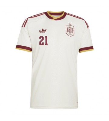 Spanien Mikel Oyarzabal #21 Udebanetrøje VM 2026 Kortærmet